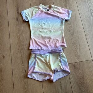 Eddie Bauer Kids Rash Guard Set